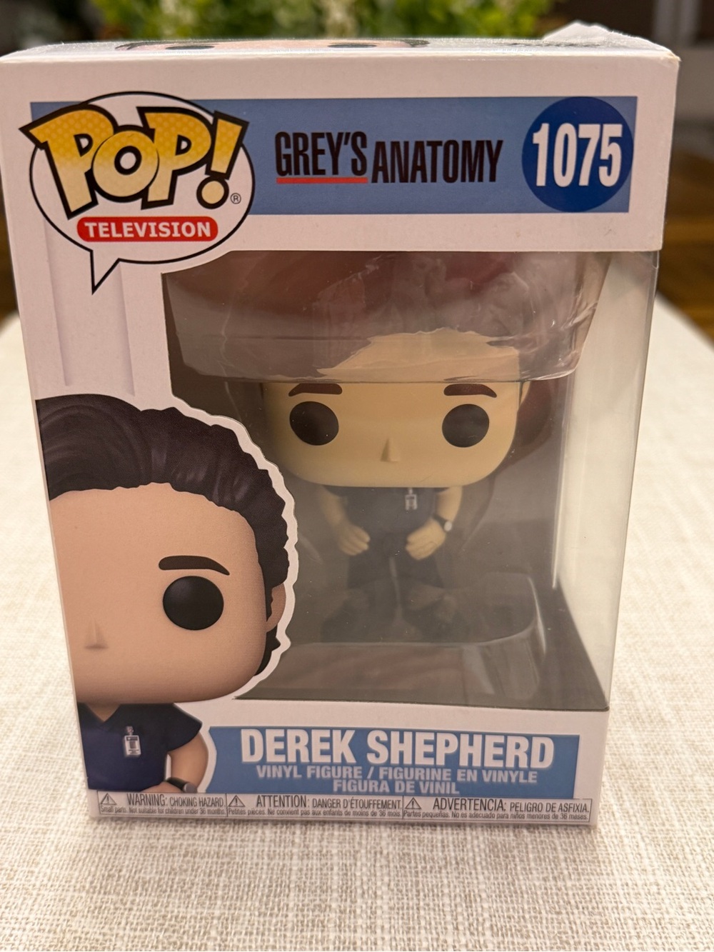 Funko Pop- Television Grey’s Anatomy- Dr Derek Shepherd # 1075